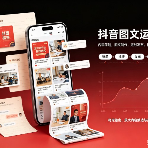 二道江抖音图文代运营服务